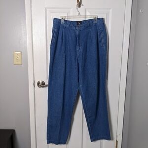 Vintage Riveted by Lee Classic Cotton Medium‎ Wash High Rise Mom Jeans Size 16M